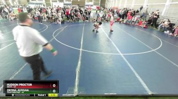 75 lbs Quarterfinals (8 Team) - Okona Auvuaa, Team Prestige vs Hudson Proctor, Delta