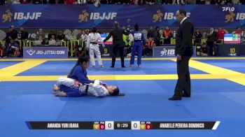 Anabelle Pereira Dominico vs Amanda Yuri Iraha 2025 European Jiu-Jitsu IBJJF Championship