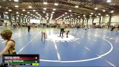 60 lbs Rd# 1 9:00am Friday - Hunter Vermeulen, PA Gold vs Weston Gibson, Ranger Wrestling Club