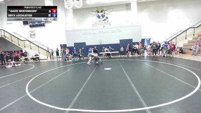 92 lbs Cons. Round 3 - Davis Westendorf, IA vs Bryx Leichleiter, NE