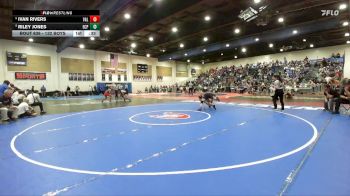 132 Boys Cons. Round 4 - Riley Jones, El Capitan vs Ivan Rivers, Valhalla