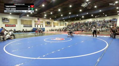 132 Boys Cons. Round 4 - Riley Jones, El Capitan vs Ivan Rivers, Valhalla