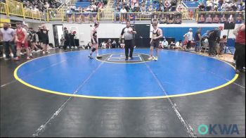 170 lbs Consolation - Brian Colvin, Midwest City Bombers Youth Wrestling Club vs Carter Robinson, Pawnee Wrestling Club