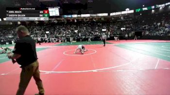 132 lbs Cons. Round 3 - Abel Mack, AEM3 vs Jaedyn Gillen, DWC3