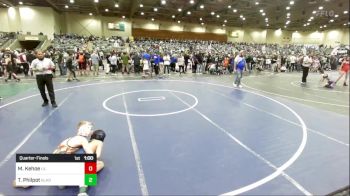 77 lbs Quarterfinal - Makaio Kehoe, Lil Mavs vs Thomas Philpot, Gladiator WC