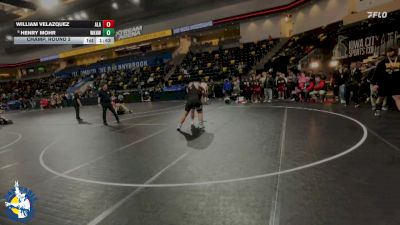 285 lbs Champ. Round 2 - Henry Mohr, Waukee Northwest vs William Velazquez, Albert Lea Area