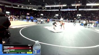 132 lbs Cons. Round 1 - Tommie Vick, Prairie vs Junior Lopez, Grandview