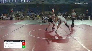 156 lbs Quarterfinal - Kaleb Valdez-Lemos, Denver All Stars vs Carver Rohman, Red Bulls