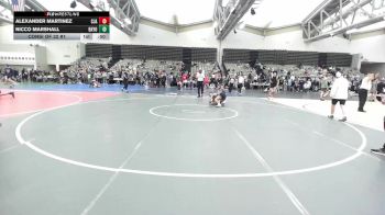 128-H lbs Consi Of 32 #1 - Alexander Martinez, CJA vs Nicco Marshall, Bayonne