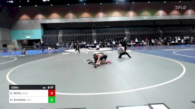 133 lbs Round Of 32 - Kade Willis, Montana-Northern vs Hayden Ancheta, UNATT-SFSU