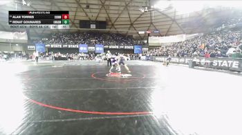 Boys 4A 126 lbs Cons. Round 1 - Renat Gounares, Lake Washington vs Alan Torres, Eisenhower
