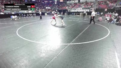 D2-144 lbs Cons. Semi - Connor Friend, Whitewater vs Trent Nabbefeld, Freedom