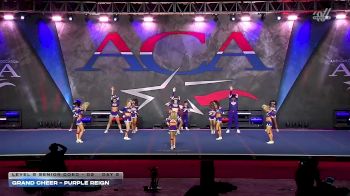Grand Cheer - Purple Reign [2026 L5 Senior Coed - D2 Day 2] 2026 ACA Grand Nationals