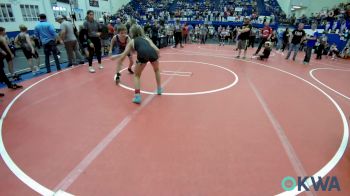 80 lbs Quarterfinal - Hope Widman, Shelton Wrestling Academy vs Hunter Coney, Choctaw Ironman Youth Wrestling