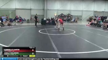 117 lbs Placement Matches (8 Team) - Gabrielle Gartin, Ohio Scarlet vs Gisele Gallegos, Minnesota Storm