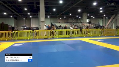 WELLINGTON LEAL DIAS vs PATRICK L ROBINSON 2024 American National IBJJF Jiu-Jitsu Championship