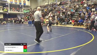 172 lbs Final - Asher Cunningham, State College vs Ryan Burton, St. Joseph Regional-NJ