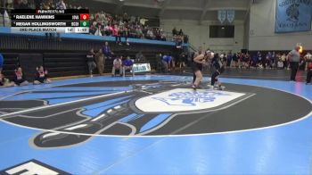 170 lbs 3rd Place Match - Megan Hollingsworth, BCLUW-SH vs Raelene Hawkins, Iowa Valley, Marengo