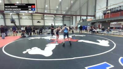 U16 GR - 106-113 Cons. Semis - Halen Hanson, Scrap Yard Garage Wrestling vs Trysten Gonzales, Zillah Wrestling