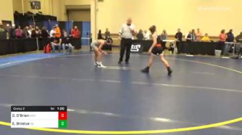 97 lbs Consolation - Dylan O'Brien, Hickory vs Elijah Brosius, Oil City