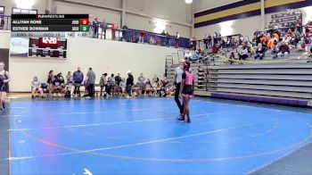 125 lbs Semis & 1st Wb (8 Team) - Kylee Hoelzer, Gilmer County vs Arrie Battle, Jordan