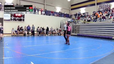 125 lbs Semis & 1st Wb (8 Team) - Kylee Hoelzer, Gilmer County vs Arrie Battle, Jordan