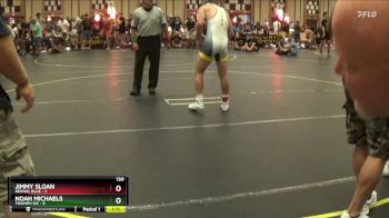 130 lbs Round 4 (6 Team) - Jimmy Sloan, Revival Blue vs Noah Michaels, Triumph WC