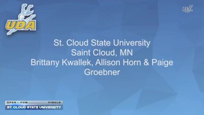 St. Cloud State University [2026 Open - Pom Finals] 2026 UCA & UDA College Cheerleading and Dance Team National Championship