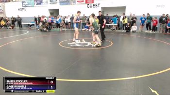 215 lbs Round 1 - Gage Runnels, Interior Grappling Academy vs James Stickler, Glacier Bear Wrestling Club