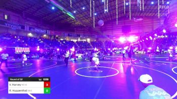 116 lbs Round Of 32 - Victoria Harvey, MO West vs Ryland Huppenthal, Brighton WC