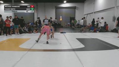 123 lbs Final - Michael Rambone, Misdirection MC - BHSE vs Chase Smith, Mat Assassins Platinum - BHSE