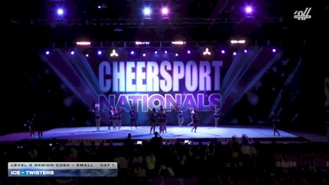 ICE - Twisters [2026 L5 Senior Coed - Small Day 1] 2026 CHEERSPORT National All Star Cheerleading Championship