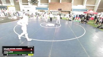 150 lbs Champ. Round 1 - Myka Love, Jordan vs Dylan Moore-Morris, Springville