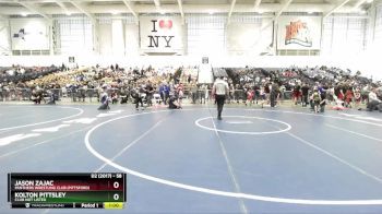 58 lbs Cons. Round 5 - Kolton Pittsley, Club Not Listed vs Jason Zajac, Panthers Wrestling Club (Pittsford)
