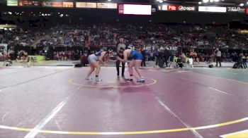190 lbs Cons. Round 3 - Grace Turpen, Crook County vs Mikayela Lopez, Skyline