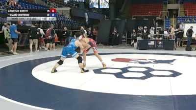 113 lbs Champ. Rd Of 16 - Camron Smith, Pennsylvania vs Evan Centeno, Utah