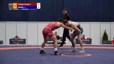 65 kg Semi Final - Tulga Tumur-Ochir, MGL vs Lachlan McNeil, CAN
