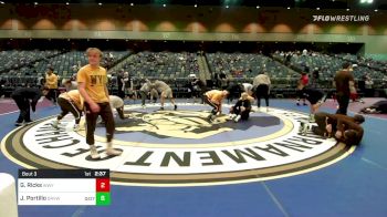 125 lbs Round Of 64 - Garrett Ricks, Western Wyoming vs Justin Portillo, Grand View