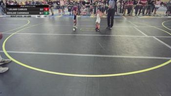 40 lbs Final - Leland Cabiles, Silvaback Training Center vs Kehlani Cardenas, No Team