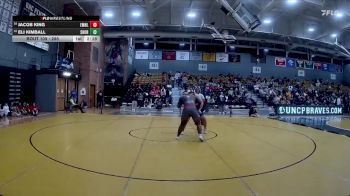 285 lbs Cons. Round 2 - Eli Kimball, Shorter vs Jacob King, Emmanuel