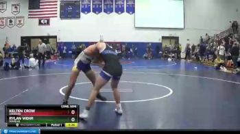 145 lbs Cons. Semi - Kelten Crow, Sheridan vs Rylan Wehr, Douglas