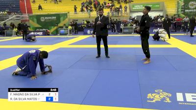 FRANCK MAGNO DA SILVA PINHEIRO vs RUAN DA SILVA MATOS 2024 Brasileiro Jiu-Jitsu IBJJF