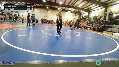 73 lbs Rr Rnd 1 - Cooper Ross, Tonkawa Takedown Club vs Eric Foust, Keystone Kids Wrestling Club