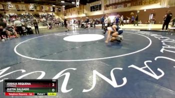 132 lbs Champ. Round 1 - Justin Salgado, Temescal Canyon vs Joshua Requena, Camarillo