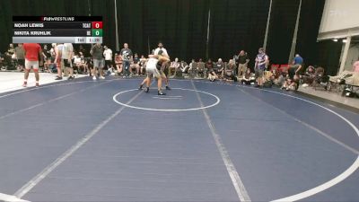 130 lbs Round 3 - Noah Lewis, Team Catalyst vs Nikita Kruhlik, Brawler Elite