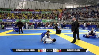 Matheus Yudi Onda vs Luiz Antonio Ramos Arruda 2025 Brasileiro Jiu-Jitsu IBJJF