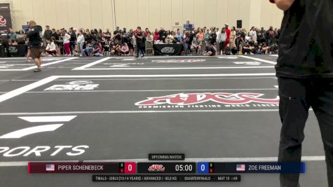 Piper Schenebeck vs Zoe Freeman 2025 ADCC Orlando Open/Youth Trials