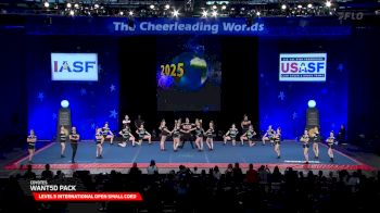 Coyotes - Want5d Pack [2025 L5 International Open Small Coed Semis] 2025 The Cheerleading Worlds