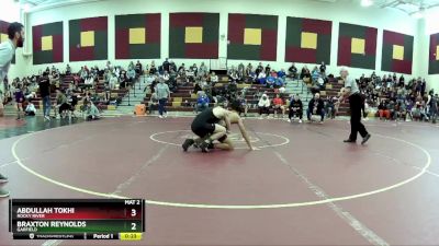 126 lbs Round 4 - Abdullah Tokhi, Rocky River vs Braxton Reynolds, Garfield