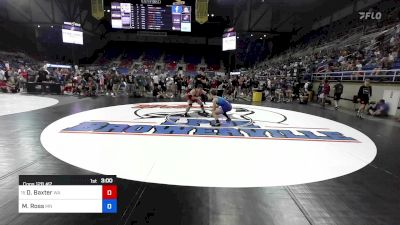 165 lbs Cons 128 #2 - Dustin Baxter, WA vs Mason Ross, MN